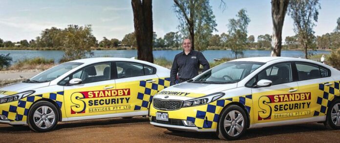 A VISION TO CONTINUOUSLY ADAPT AND DEVELOP… Standby Security owner, Angelo Kakouros and his team are on standby to talk you through cutting-edge security systems for your business and home in the Goulburn Valley. Photo: Steve Hutcheson